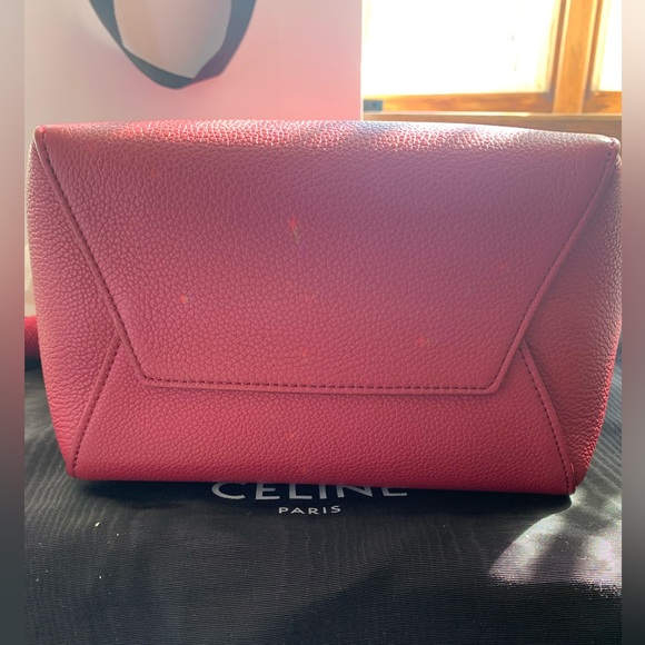 Authentic Celine Seau Sangle in Raspberry colour - Picture 11 of 12